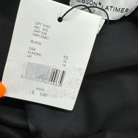 Gibson Latimer size 10 black jumpsuit NWT - Picture 5 of 6